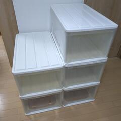 LIFELEX 引き出し収納ケース 66L (押入れサイズ) 5つ