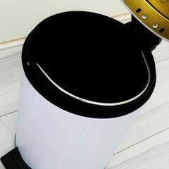 ペダル式 ゴミ箱 ペール ダストボックス サニタリーボックス 汚物入れの画像