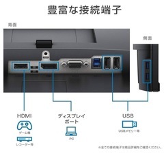 Dellモニター ほぼ未使用の画像