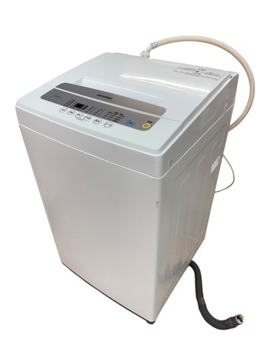 NO.2233 【2021年製】 アイリスオーヤマ 全自動洗濯機 IAW-T502E 5kg 生活家電 家電 中古
