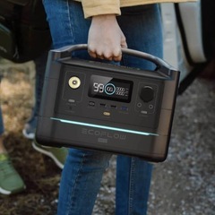 【完了しました
】ポータブル電源「ecoflow社RIVER MAX」