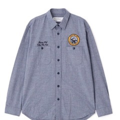 《AVIREX × FELIX》CHAMBRAY SHIRT / M