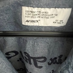 《AVIREX × FELIX》CHAMBRAY SHIRT / Mの画像