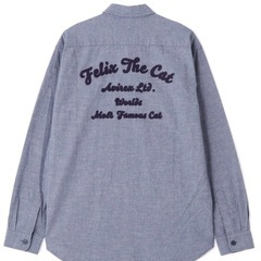 《AVIREX × FELIX》CHAMBRAY SHIRT / Mの画像