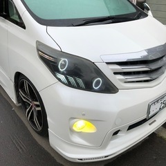 20アルファード 加工ヘッドライト