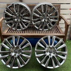 【新車取外し美品】トヨタ　ハリアー60系　18インチ アルミホイール