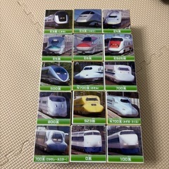 新幹線　ブロックパズルの画像