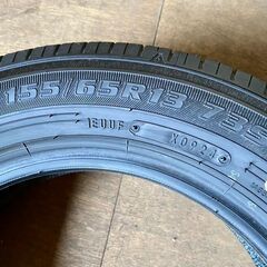 ECOFINE 155/65R13 73S 中古タイヤ4本セットの画像