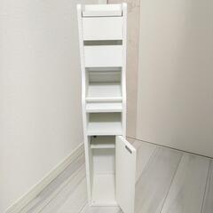 ニトリ トイレ収納 トイレットペーパー収納 NITORI トイレラック ホワイトの画像