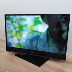 【再値下げしました！】三菱 40型液晶テレビ LCD-A40BHR10 ブルーレイ内蔵(DVDのみ故障)の画像