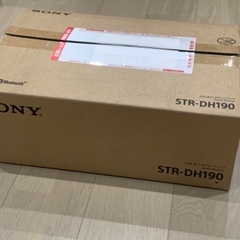 「新品同様」ＳＯＮＹ　プリメインアンプ　STR-DH190　の画像