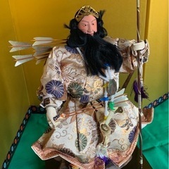 五月人形　兜　人形二体の画像