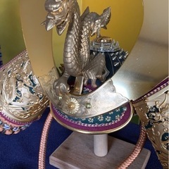 五月人形　兜　人形二体の画像