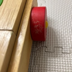 木製　カラフル積み木の画像