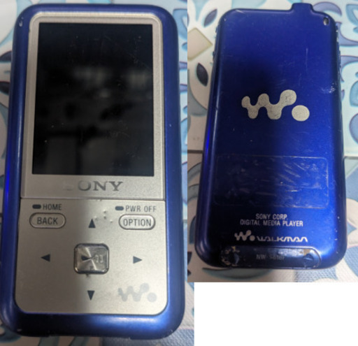 SONYウォークマン  NW-S616F ブルー (4GB)