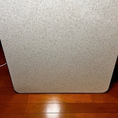 受け渡し者決定　こたつテーブルの画像