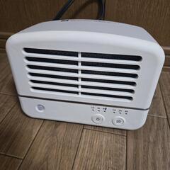 人感セラミックファンヒーター　コンパクト　かわいいの画像