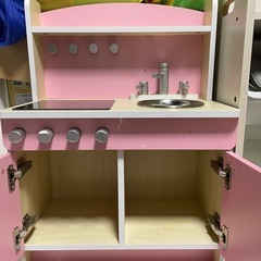 おままごとキッチン ピンクの画像