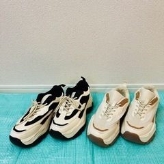 未使用・ガレージセール(mysa厚底スニーカー) 
