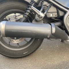 レブル　純正マフラーの画像