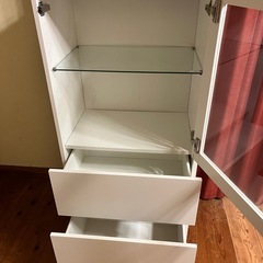 IKEA BESTÅ ガラス扉　　配送可　　 の画像