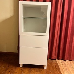 IKEA BESTÅ ガラス扉　　配送可　　 