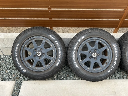 グッドリッチMud-Terrain T/A 16インチタイヤ・ホイール付き4本 新品 4本