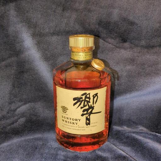 SUNTORY WHISKY HIBIKI 響 1899年 記念ボトル 金キャップ 裏ゴールドラベル