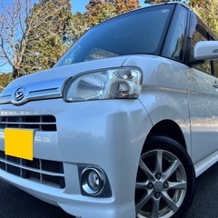 Bluetoothナビ付き☆月々9千円〜分割可❗️車検2年付き！【名義変更代込み】広い車内！大人気‼️ダイハツ タント G☆Bluetoothナビ付き☆走行中DVD見れます♪ETC付き☆純正アルミ☆電動スライドドア☆ドライブレコーダー☆事故修復歴無し☆そのまま乗って帰れます！の画像