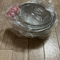 購入者決定致しました。赤いハンドル付きステンレスざる&ボウル6個セットの画像