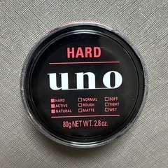 【新品・未開封】uno ハード ヘアワックス 80g