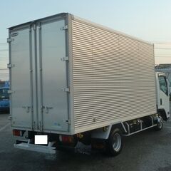 H.31(2019)年 いすゞ エルフ 2tロングアルミバンAT ホワイト  キーレス　ETC　左電格ミラー　ASR　ラッシング2段　バックカメラ　集中ドアロック　ABS　エアバック　検付き1年　　17190の画像