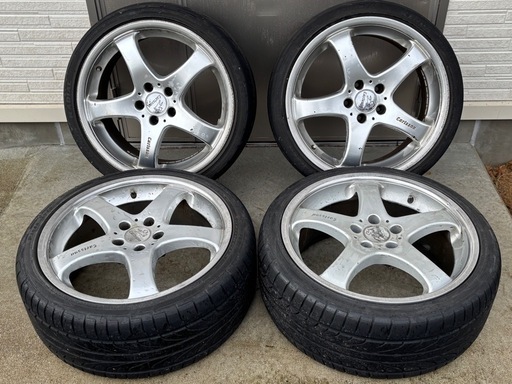 カールソン 1/5 19インチ8.5J PCD 114.3 4本