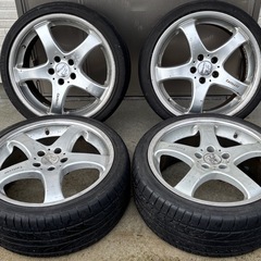 カールソン 1/5 19インチ8.5J PCD 114.3 4本