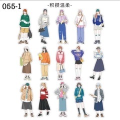 【大容量】フレークシール 女の子 手帳の画像