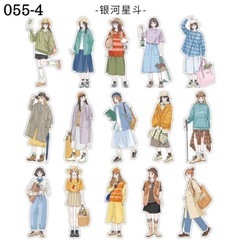 【大容量】フレークシール 女の子 手帳の画像
