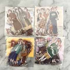 【大容量】フレークシール 女の子 手帳