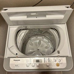 【決まりました！多数の問合せありがとうございました】Panasonic 全自動洗濯機 5.0kgの画像