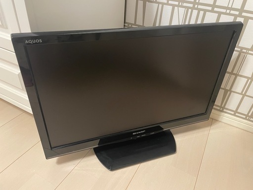 SHARP液晶カラーテレビ22v