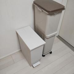 ゴミ箱　ペダル式＆2段式の画像