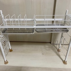 燕三条　シンク上　水切りラック