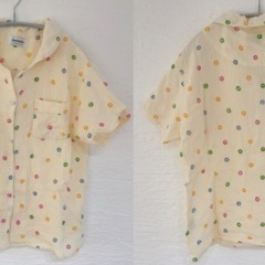 juuneedu 半袖パジャマ 上下セット カラフル シリアル柄 韓国の画像