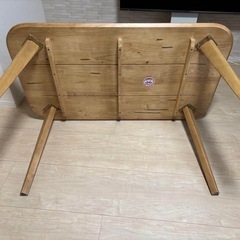 〖決まりました〗ベルメゾン ダイニングテーブル の画像