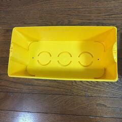 レゴ　LEGO　箱のみ　黄色　収納ケースのみ　レゴブロックの画像
