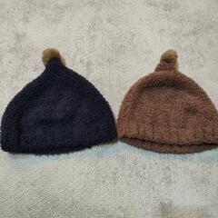 ベビー　ニット帽　2点セット