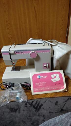 RICCAR ミシン R-5300 動作確認 取扱説明書 カバー付