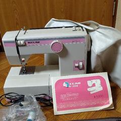 RICCAR ミシン R-5300 動作確認 取扱説明書 カバー付
