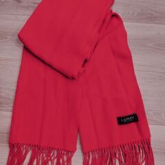 【LANVIN(ランバン)】マフラー レディース ピンク