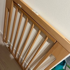 木製ベビーゲート　2セットの画像