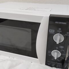【お譲り先決まりました】アイリスオーヤマ　電子レンジの画像